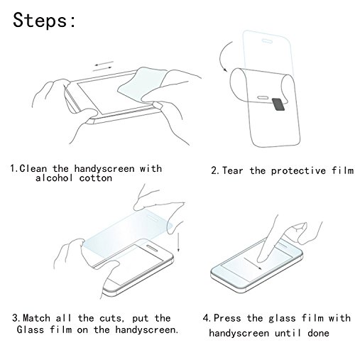 Tempered Glasfolie Schutzfolie für Lenovo Tab 2 A10-70 / A10-30 10.1 Zoll Premium Screen Folie Protector Hartglas Displayschutz Panzerfolie clear 9H - 4