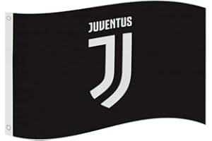 Club Licensed Juventus Crest Flag ,BLACK ,60in x 36in