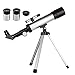 Produktbild Fozela Kinder Teleskop, Astronomisches Teleskop Fernrohr mit Stativ, Sucherfernrohr, 2 Linsen, 1.5X Barlow Lens, Expedition Natur Wissenschaft Spielzeug für Kinder