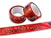 Produktbild 1 Rolle Aktrend "Vorsicht Glas - Nicht werfen In leuchtend Orange Leise und stabil 50 mm x 66 Meter Klebeband Paketklebeband Packband Warnband