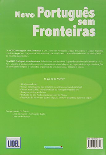 Book's Cover of Novo português sem fronteiras 1 (1CD audio)