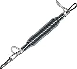 Feder für Federwiege Babyhängematte Babywiege Hängewiege inklusive 2 Karabiner und Sicherungsseil. Die perfekte Einschlaf- / Beruhigungshilfe für Ihr Baby. Türhopser
