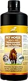 Peticare Pferde-Shampoo gegen Juckreiz, Milben, Pilzbefall - Spezielle Pflege entfernt schonend & leicht Milbeneier, Larven & Pilzsporen von der Haut, 100% natürlich - petHorse Health 2021 (500 ml)