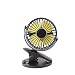 Produktbild HLSH USB-Clip-Tischventilator, Tischventilatoren, Clip-On-Lüfter, 2-in-1-Anwendungen, Starker Wind, Mini-Tischventilator, Kleiner Tischventilator, 4-Zoll-3-Gang-Lüfter mit USB-Anschluss-Black