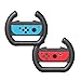Produktbild KOBWA Joy-Con Wheel für Nintendo Switch, 2 Pack Verschleißfeste Joy-Con Wheel Griff