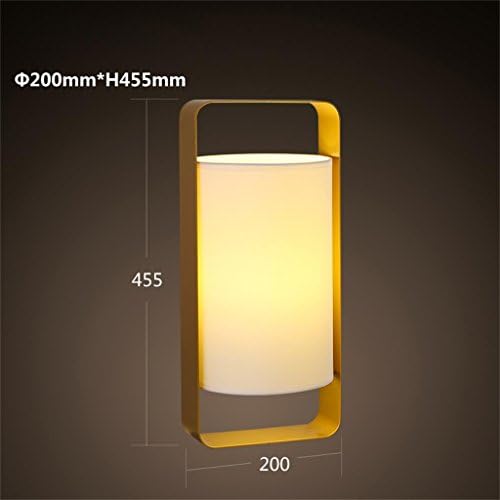 Scandinavian modern minimalist fashion creative personality Desktop bedroom bedroom nightstand table lamp ( Size : L )