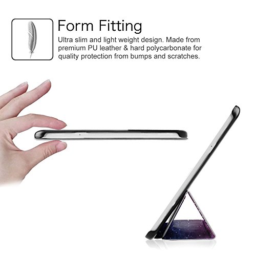 Fintie Samsung Galaxy Tab E 9.6 Hülle Case – Ultra Schlank Superleicht Ständer Smart Shell Cover Schutzhülle Etui Tasche für Samsung Galaxy Tab E T560N 24,3 cm (9,6 Zoll) Tablet-PC, Die Galaxie - 5