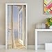 Produktbild XIAOXINYUAN 3D Tür Aufkleber Fensterbank Meerblick DIY Abnehmbare Wasserdichte Wandbilder Tapeten Für Zimmer Schlafzimmer Tür Home Decor
