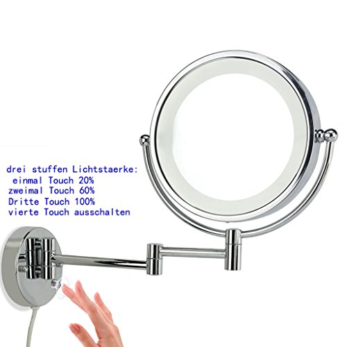 LED Beleuchtet wunderschöne Kosmetikspiegel 1+10F, JLL29-10 - 2