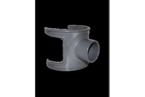 Anzapack 857738Z - Injerto De Pvc A 90º De 100-110-125 Mm. A 40 Mm.