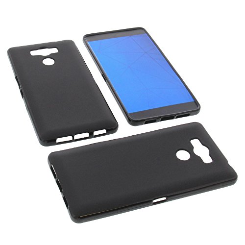 foto-kontor Funda para Elephone P9000 Funda Protectora de Goma TPU para móvil Negra