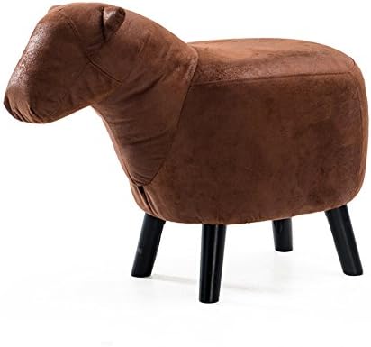 Footstool/ stool / children creative solid wood sofa / fabric, changing shoes, decoration, toys-L 68x34x41cm(27x13x16inch)