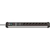 Brennenstuhl Premium-Protect-Line regleta enchufes de 8 tomas con protecci&oacute;n sobretensi&oacute;n (cable de 3 m, interruptor, protecc
