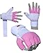 Produktbild BOOM Damen rosa Neopren Boxing GEL Handschuhe Handgelenkstützbandagen MMA L/XL