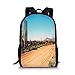 Produktbild gthytjhv Saguaro Cactus Decor,Earth Path with Giant Cactus Plants to The South American Desert Picture Boy Girl School Backpack Mens Womens Sports Bag