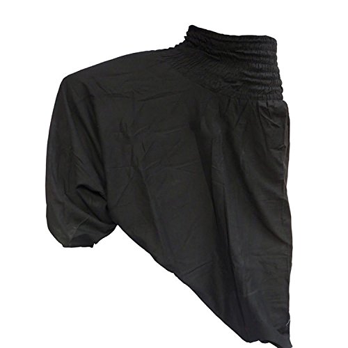 Solid Color Cotton Afghani Trouser Harem Pants for Unisex with Elastic Waist Band RS.229 (77.00% Off) - Amazon Solid Color Cotton Afghani Trouser Harem Pants for Unisex with Elastic Waist Band RS.229 (77.00% Off) - Amazon