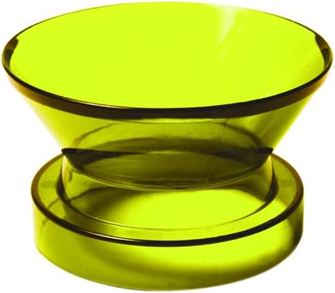 PUSHER kafferino Funnel for coffee, Plastic, yellow, up to 2 cups