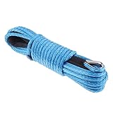 Material: Kunstfaser perfk 1 Stück Nylon synthetische Windenseil Synthetische Windenseil Kabelschlepp Seil ATV Winde Linie 1/4\