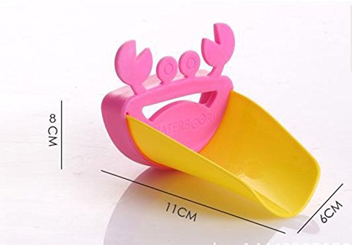 3 Stück Wasserhahn Extender Waschtischarmatur für Kinder Baby Hände waschen Badezimmer zufallige Cartoon Design (Zufällig Farbe) - 4