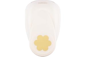 Vaessen Creative Perforatrice de Papier, Taille XL, Fleur, Pour Projets DIY, Scrapbooking, Création de Cartes et Plus, 12,7 x 8,5 x 6,7 cm, Pourpre