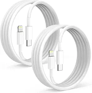 1 Pack AILKIN Apple Certified Lightning to Type C Cable, Fast Charging for iPhone, Ipad, Air Pods, 3.3 Feet (1 Meters) White