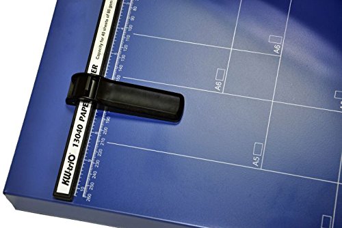 Kw-Trio Hebelschneider Schneidegerät Papierschneider Fotoschneider 13040 A4 350mm/40Blatt TOP NEU - 4