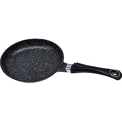 Pradel Excellence - 52409M - Poêle 28 cm "Façon Pierre" en Fonte Aluminium, tous Feux dont Induction