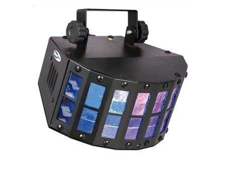 SHOWTEC BUMPER WAVES - Effetto Luminoso Doppio Derby (Telecomando ad Infrarossi Incluso)