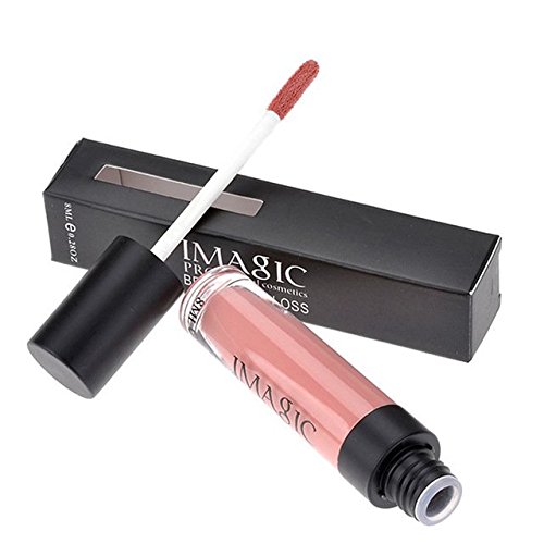 IMAGIC Lipgloss Set 12x Lipglosse Palette Lippenstift Lipstick, Wasserfest, Matt #01- #12 - 4