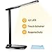 Produktbild LED Schreibtischlampe dimmbar, VICTSING LED Tischlampe, 3 Farb- und 3 Helligkeitsstufen, Tischleuchte mit Touchfeldbedienung Speicherfunktion für Leser, Kinder, Büro, Schwarz [Energieklasse A]