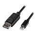 Produktbild Lindy Mini DisplayPort Stecker auf DisplayPort Stecker, schwarz, 3 m