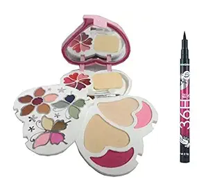 ADS 3957 Makeup Kit with Sketch Pen Waterproof Eyeliner