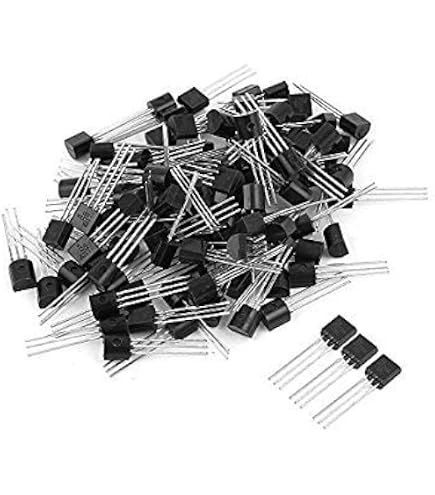Lot De 100 Transistors BC546A NPN - ST Microelectronics, TO92, Vce 65V, Ic 100mA, Neufs