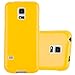 Produktbild Cadorabo Hülle für Samsung Galaxy S5 / S5 NEO - Hülle in Jelly GELB – Handyhülle aus TPU Silikon im Jelly Design - Silikonhülle Schutzhülle Ultra Slim Soft Back Cover Case Bumper