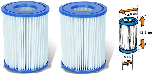 Filterkartusche Flowclear 1/20HP (2er Pack) Bestway #58094 Größe 2 II - 2
