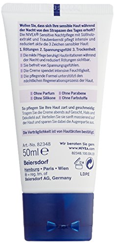 Nivea Sensitive Nachtpflege für sensible Haut, 50 ml - 5