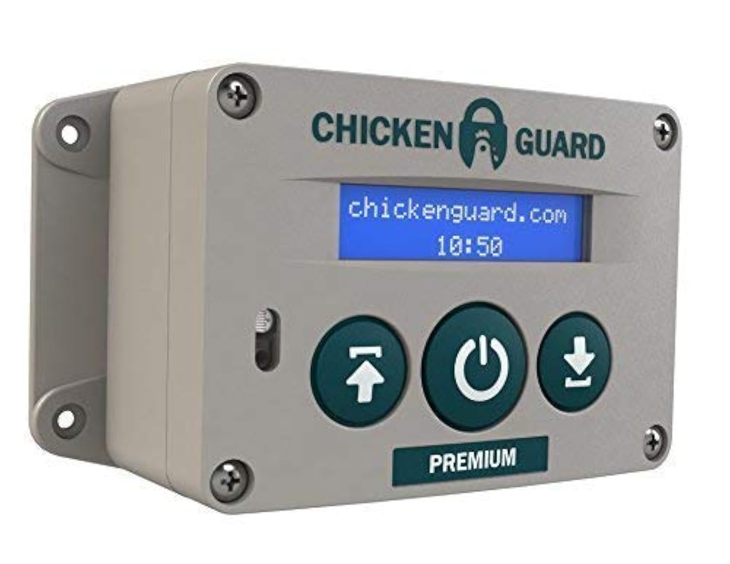 Chickenguard Premium Portier Automatique Pour Poulailler Modèle Asti
