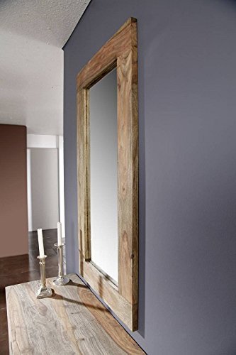 Sheesham Massivholz Spiegel Palisander Möbel Holz massiv Nature Grey #01