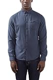  edc by ESPRIT 116CC2F011, Camisa Hombre, Azul (Grey Blue), Large