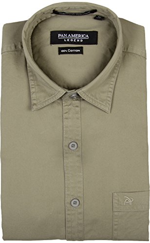 PAN AMERICA Men's Cotton Casual Shirt 