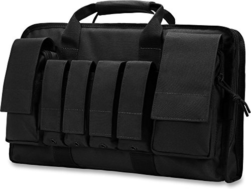 MiOYOOW Pistolentasche Tactical - Weiches Etui Mit Reißverschluss Für Jagd & Schießsport