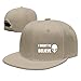 Produktbild Nubia I Want To Believe Sunbonnet Krempe Snapback Cap Flat Bill Hat Schwarz, Herren, natur