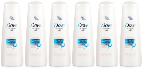 6x DOVE SHAMPOO AND CONDITIONER 2 in 1 DAILY CARE 250ml BARGAIN-SELECT QUANTITY