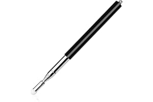 YATEICBC- 1 Pcs Bastone di puntamento in acciaio inox estensibile, asta telescopica retrattile da 120 cm per puntatore lavagna per insegnanti per presentazioni, formati, seminari