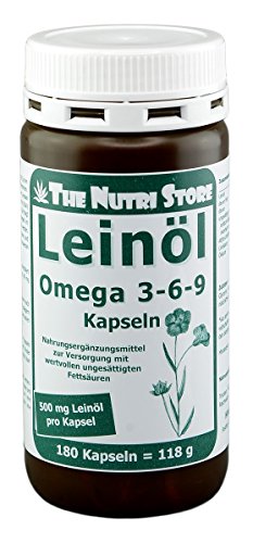 Omega 3 6 9 Leinl 500 Mg Kapseln 180 Stk