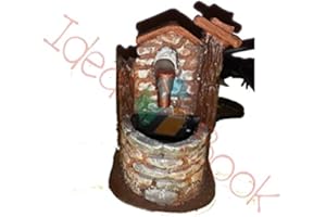 ROSSI ROSA Fontana con pompa cm. 9x7x10 (6 modelli assortiti) in resina