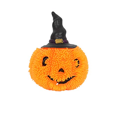 Preisvergleich Produktbild Keerads Halloween-Spielzeug zum Aufleuchten, Kürbis-Ghosts, Stress-Spielzeug zum Drücken