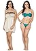 Klamotten Satin Women Nightwear and Bikini Set 221T-N63CRM RS.349.00
