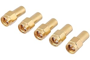 SEAFRONT Walfront Terminadores de Radiofrecuencia 50 Ohm Termination 2W Load Termination Coaxial RF Male SMA Connector