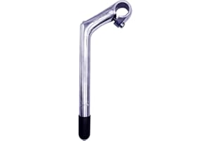 SENQI 22.2×25.4mm Electroplating Gooseneck Stem Aluminum Alloy Stems with Teeth BSB040